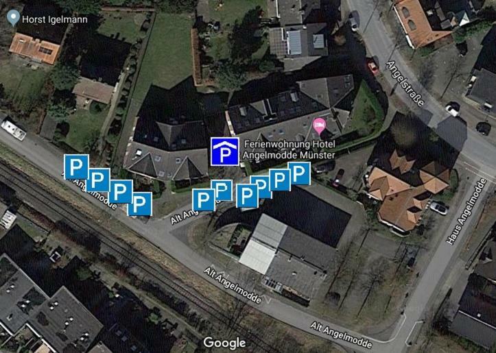 Business-Travel-Apartment & Ferienwohnung Muenster, Kontaktloser Check-In Von 15 Bis 24 Uhr Moeglich, Mit Sb-Kiosk Εξωτερικό φωτογραφία
